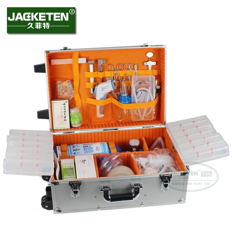 JACKETEN Patent metal sickness airline first aid kit JKT031P